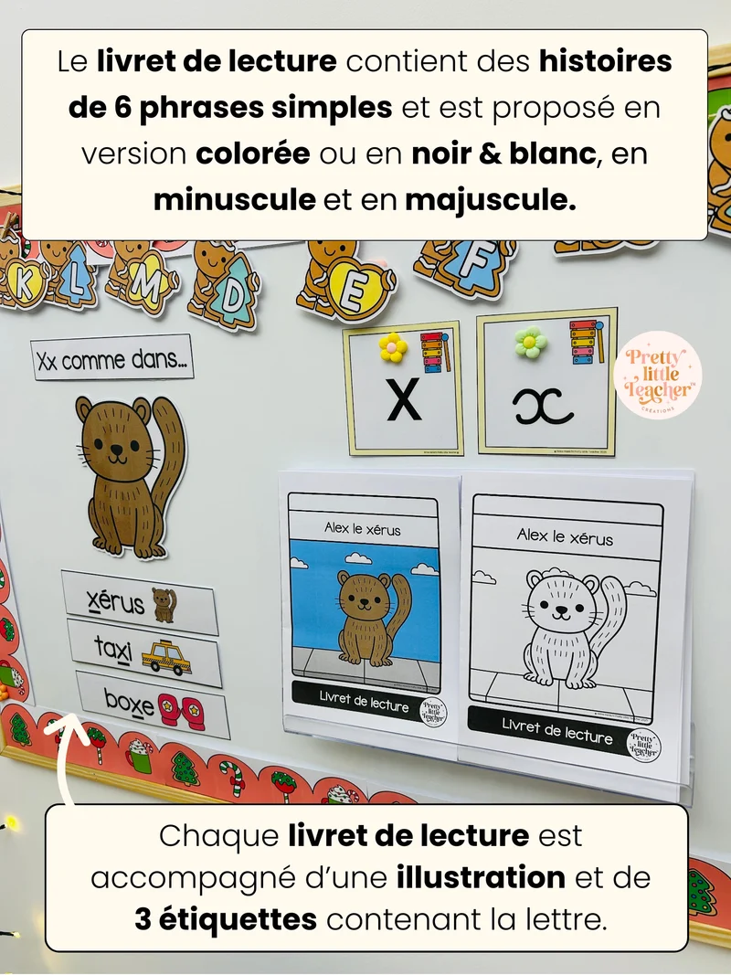 La lettre Xx (lecture + exercices)