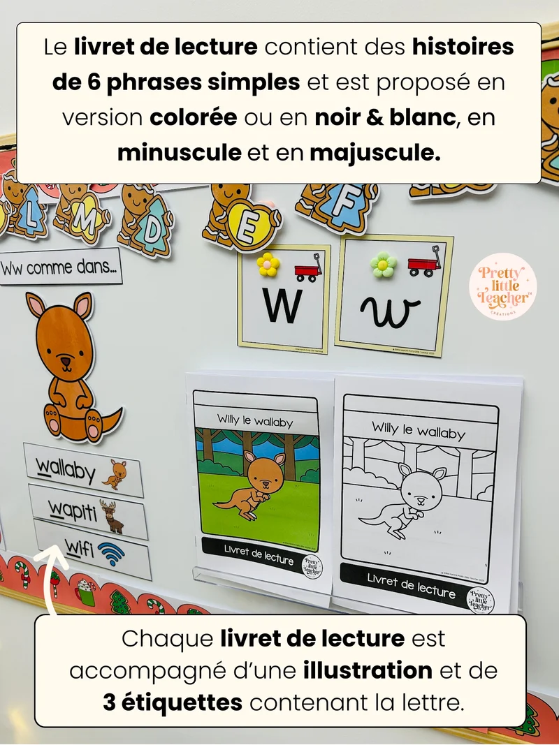 La lettre Ww (lecture + exercices)