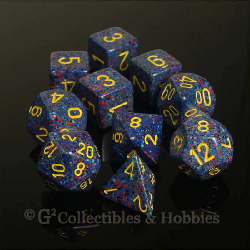 RPG Dice Set Elemental Twilight 10pc