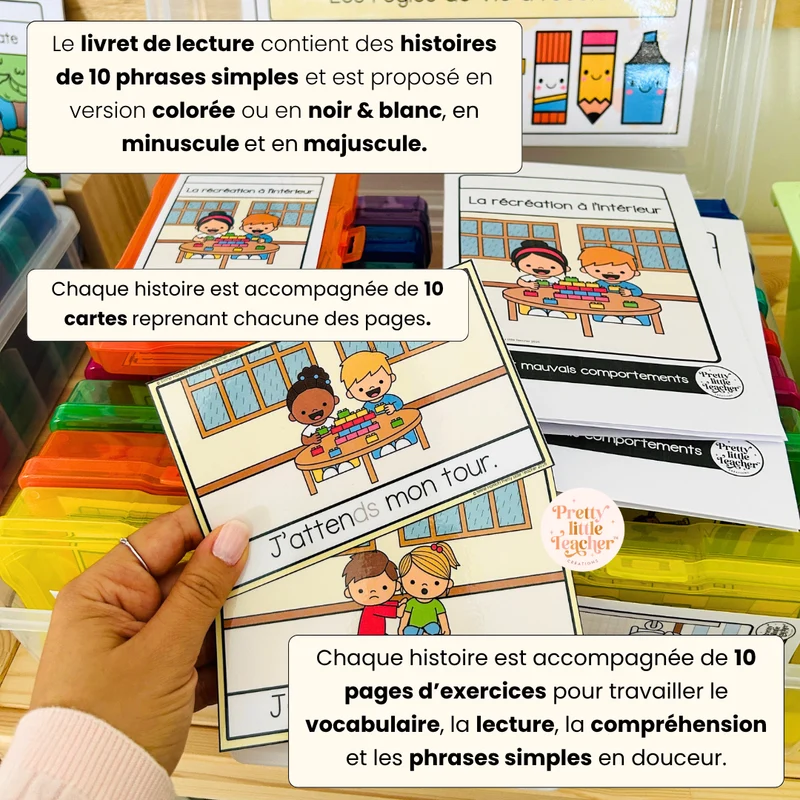 Pack Lecture : les règles de vie à l'école