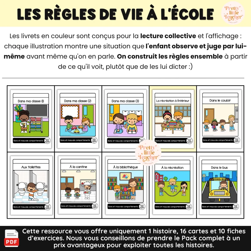 Lecture : La récréation à l'intérieur
