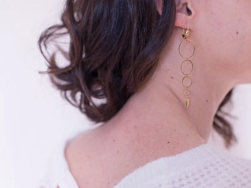 Boucles d'oreilles Ricochet