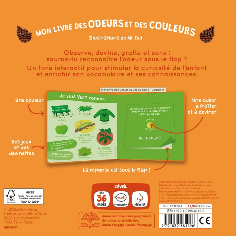 Livre des odeurs | L'automne