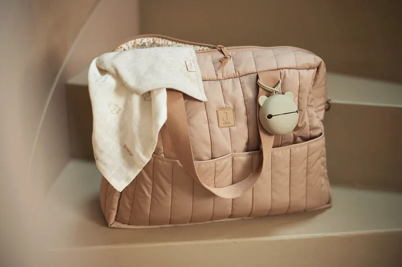 Range tétines | Ourson Olive Green