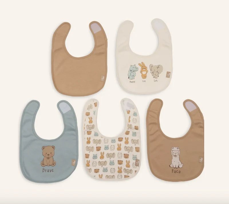 Lot de 5 bavoirs | Jollies