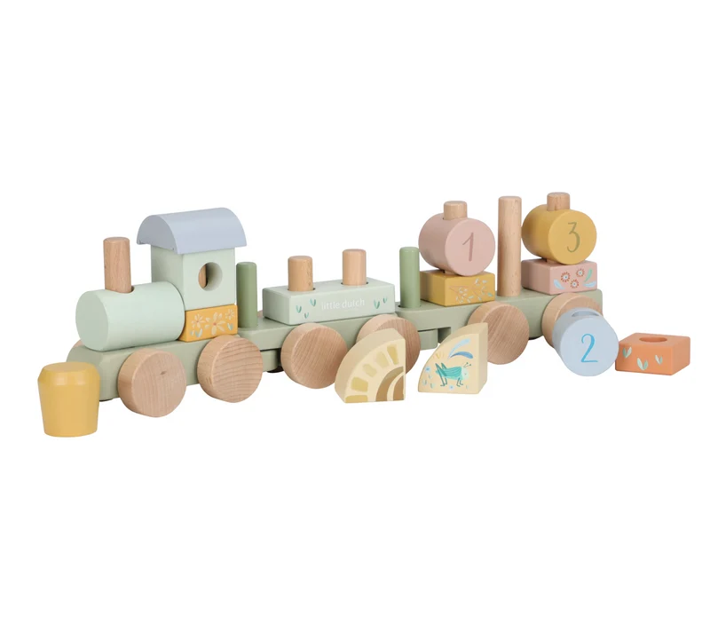 Train à blocs | Safari Friends