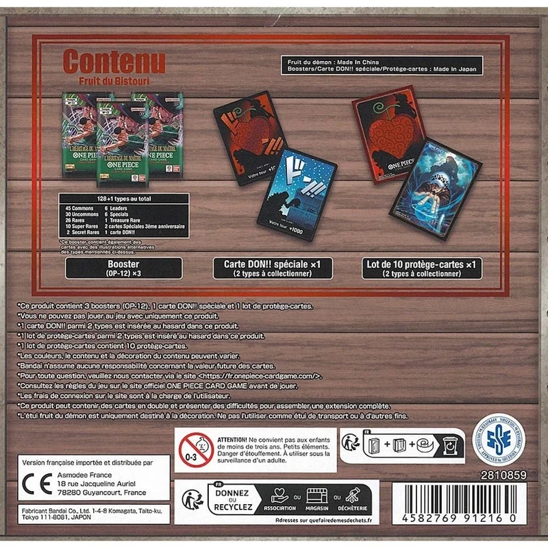 One Piece Le Jeu de Cartes - Devil Fruit Collection 3