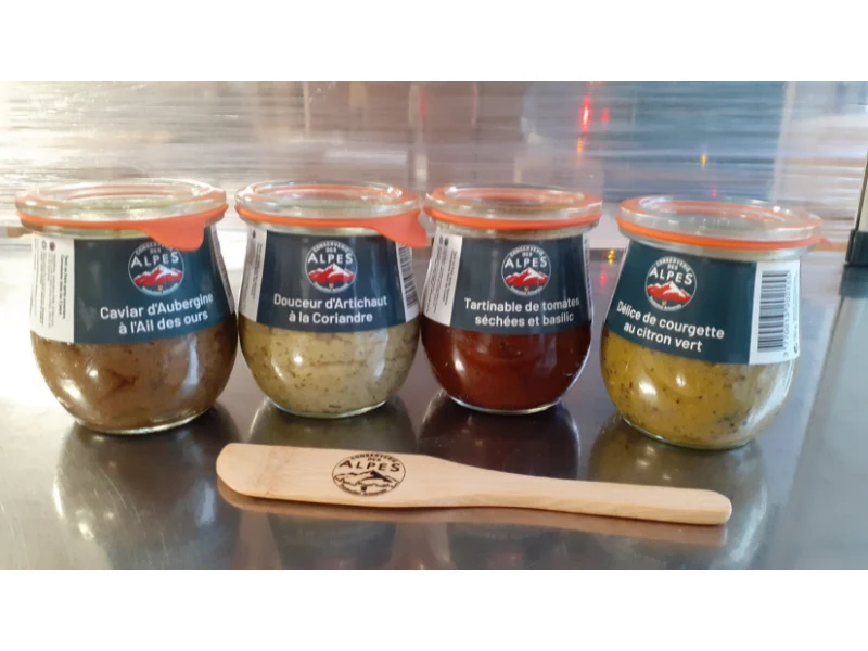 Coffret tartinables de légumes des Alpes