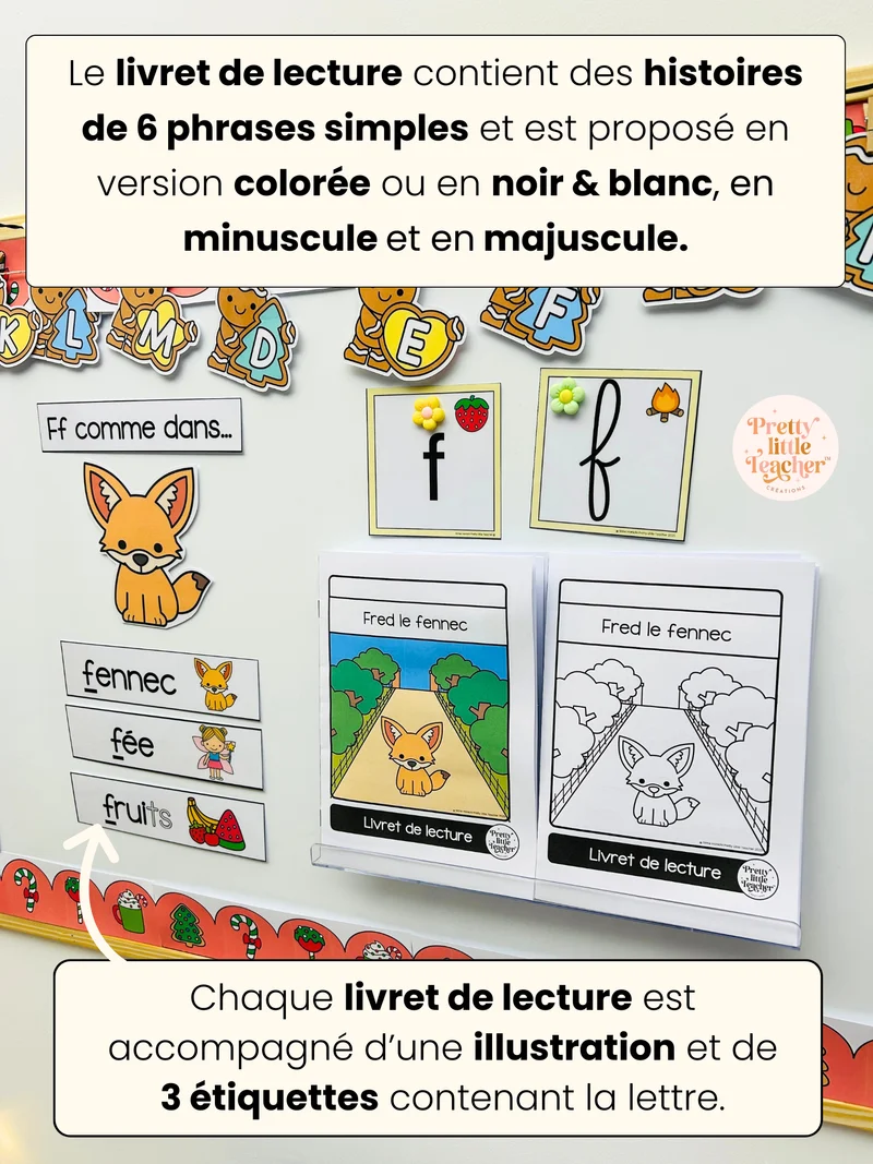 La lettre Ff (lecture + exercices)