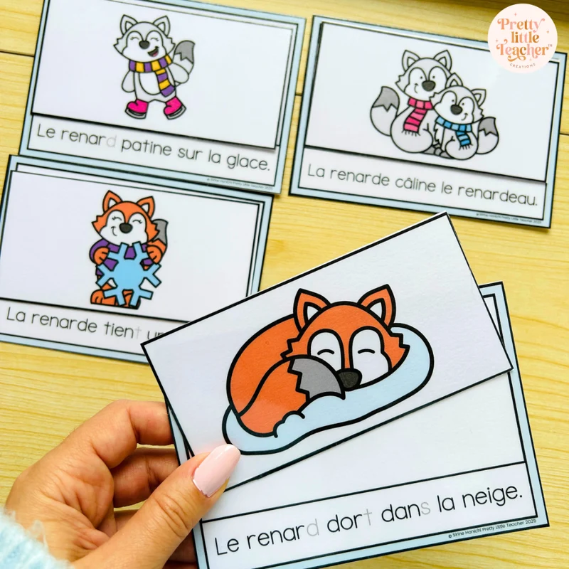 Pack 2 Français sur l'hiver
