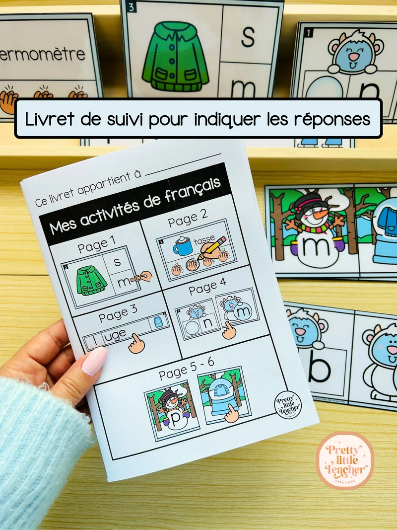 Mini Pack 1 Français sur l'hiver