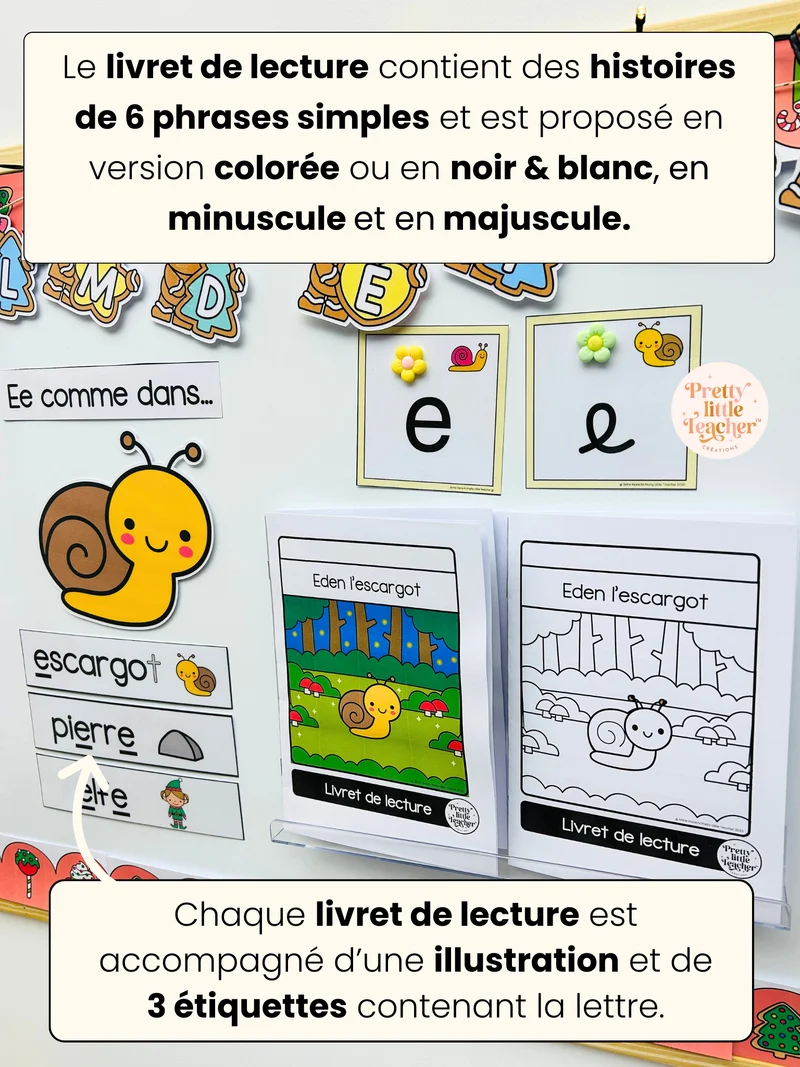 La lettre Ee (lecture + exercices)