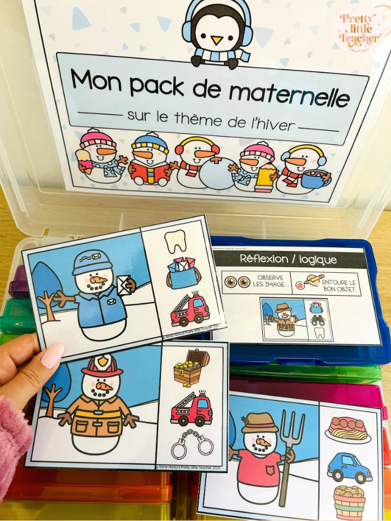 Pack Maternelle sur l'hiver