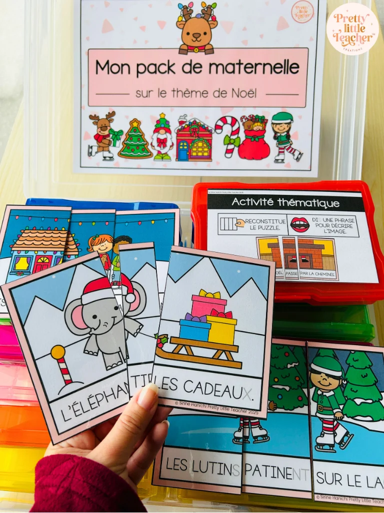 Pack Maternelle sur la fête de Noël