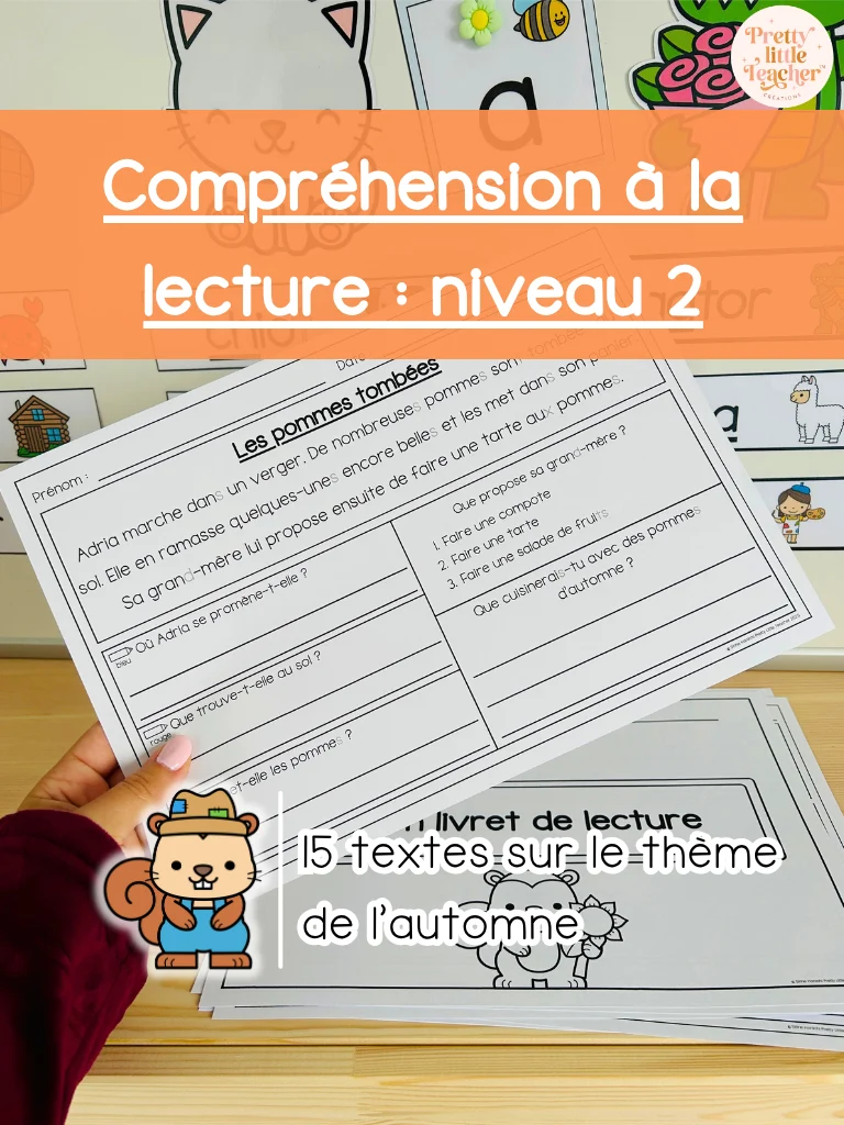 Lecture niveau 2 sur l'automne