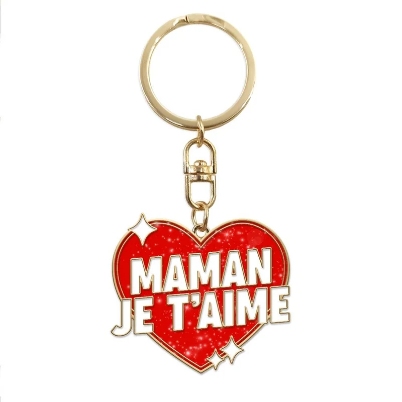 Porte-clés "Maman je t'aime"