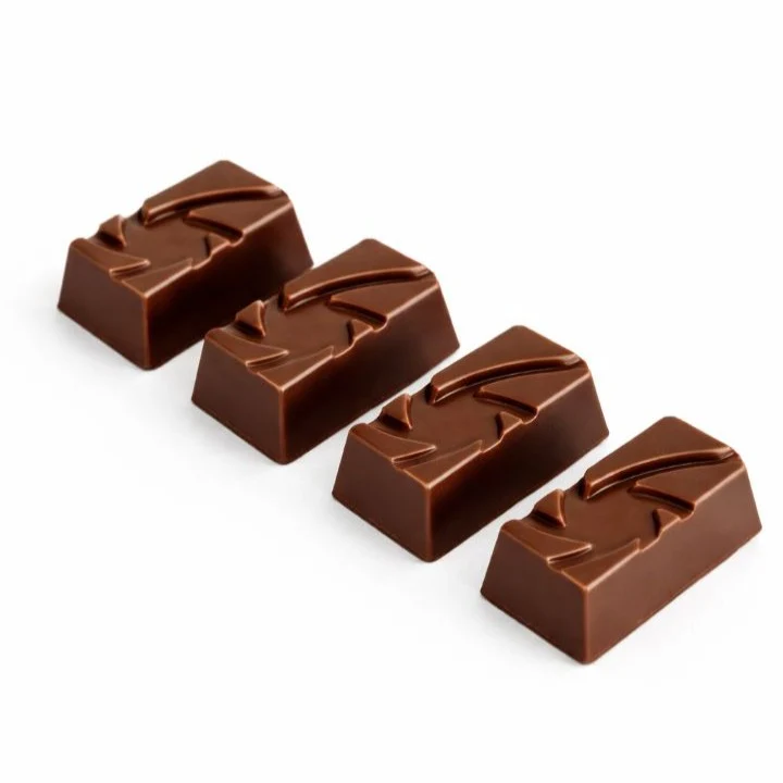 4 Chocolats lait praliné croustillant artisanaux