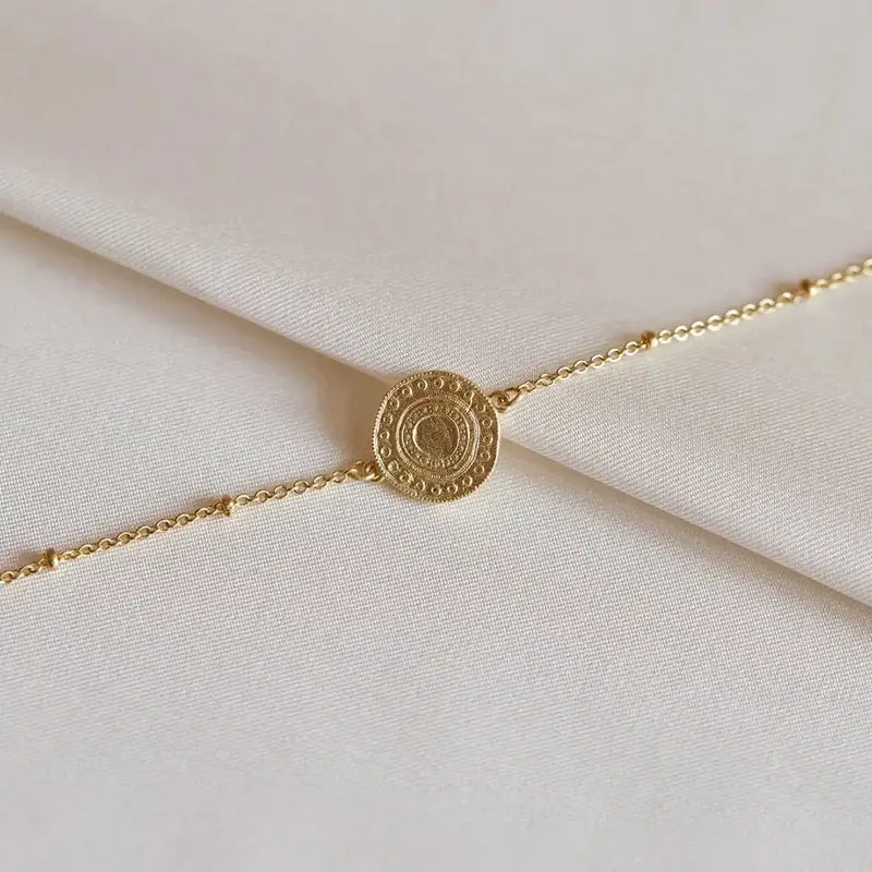 Bracelet plaqué or - Alba