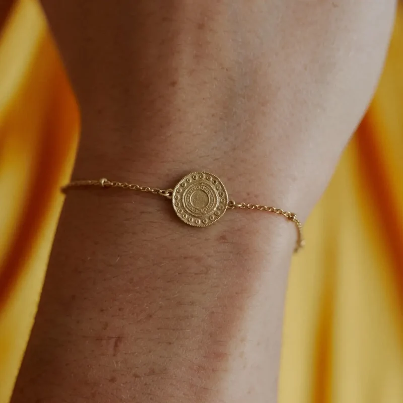 Bracelet plaqué or - Alba