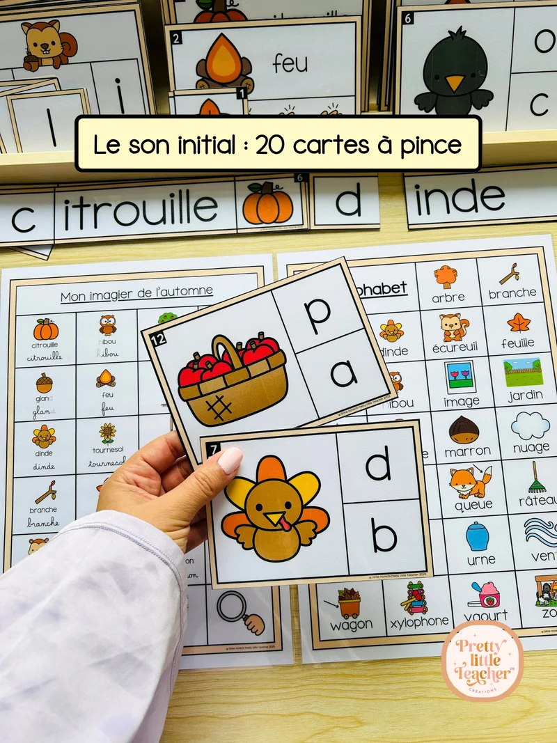 Mini Pack 1 Français sur l'automne