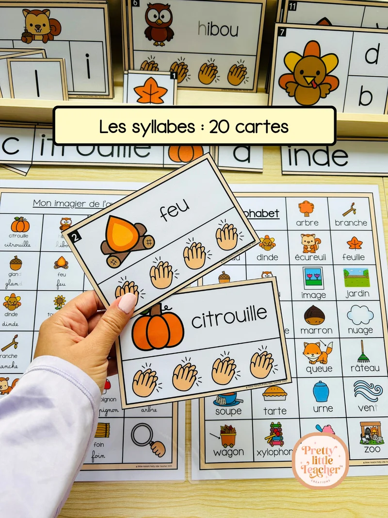 Mini Pack 1 Français sur l'automne