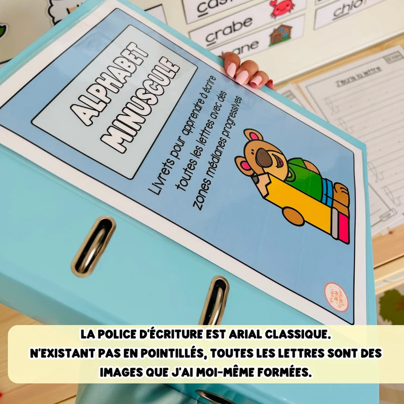 Livrets : j'apprends à écrire progressivement en script
