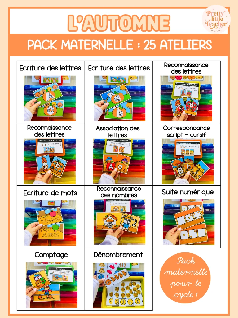 Pack Maternelle sur l'automne