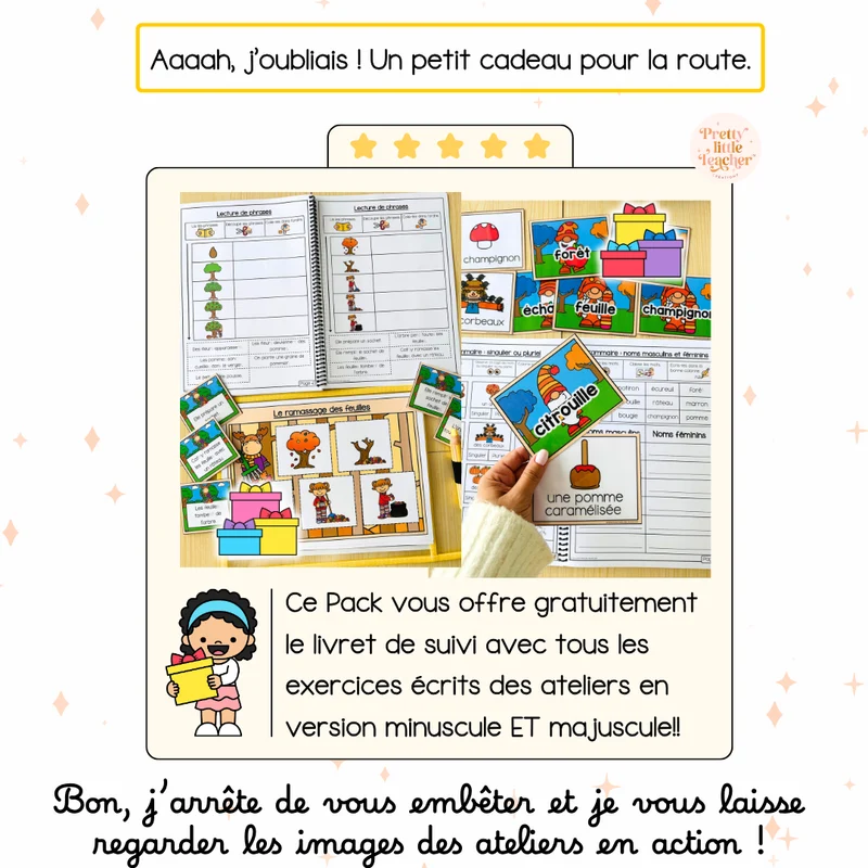 Pack 2 Français sur l'automne