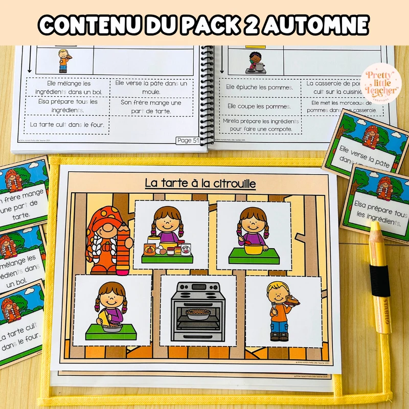 Pack 2 Français sur l'automne
