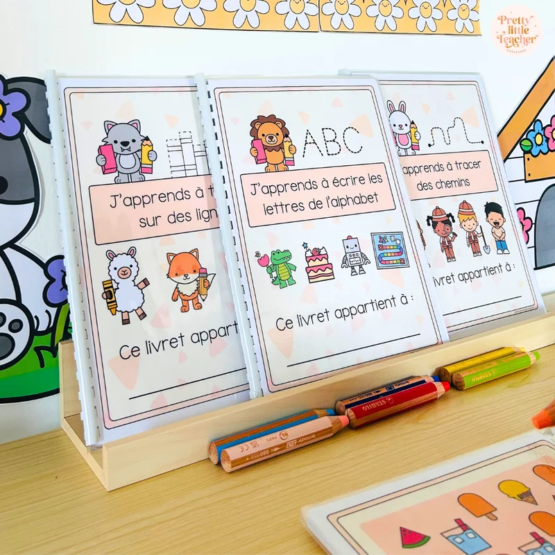 Pack de 4 livrets d'activités pour la maternelle : écrire, dénombrer et tracer