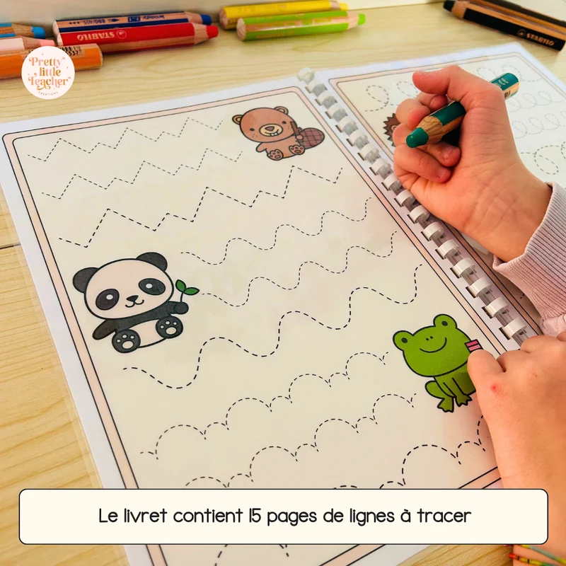 Pack de 4 livrets d'activités pour la maternelle : écrire, dénombrer et tracer