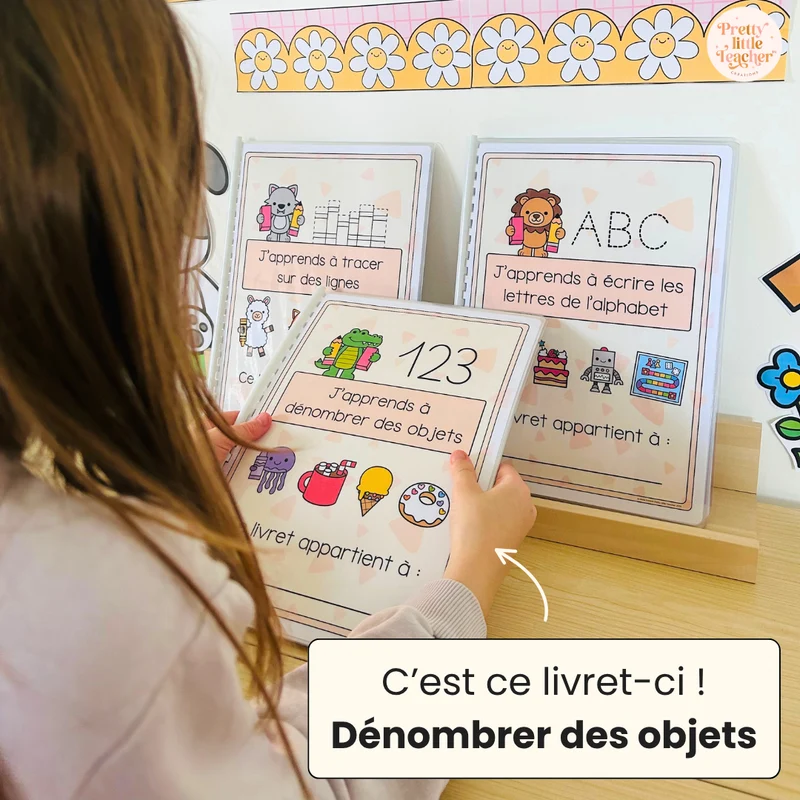 Pack de 4 livrets d'activités pour la maternelle : écrire, dénombrer et tracer