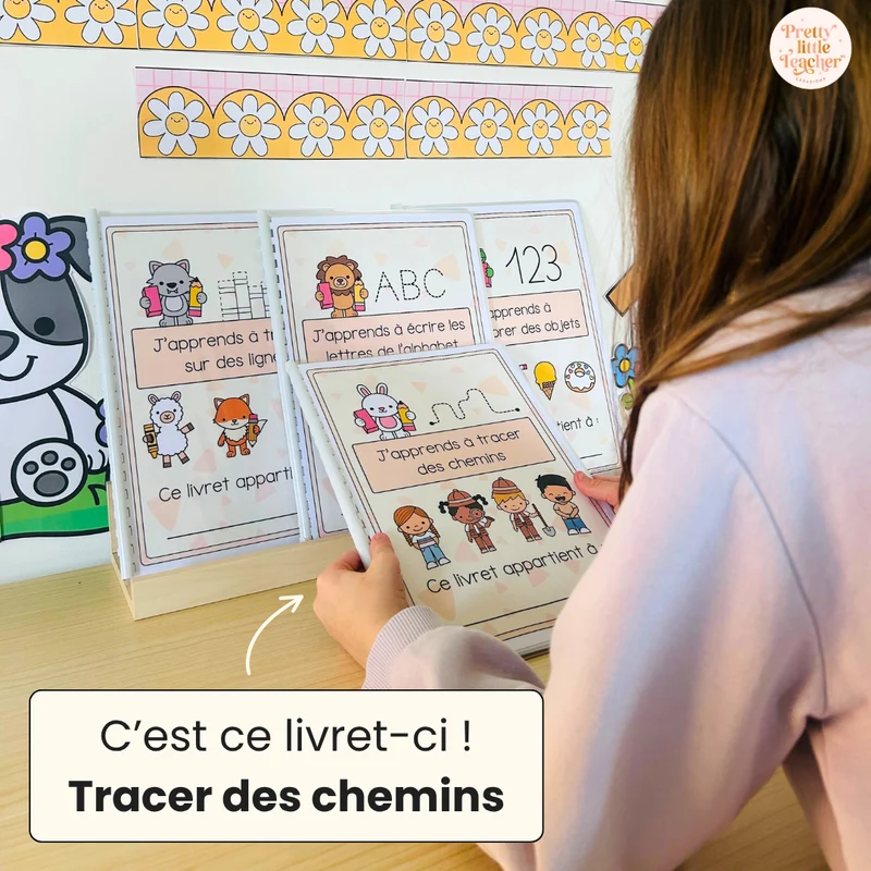 Pack de 4 livrets d'activités pour la maternelle : écrire, dénombrer et tracer