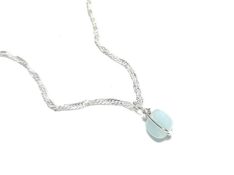 Collier Argent 925 et Pierres Naturelles Essentiel