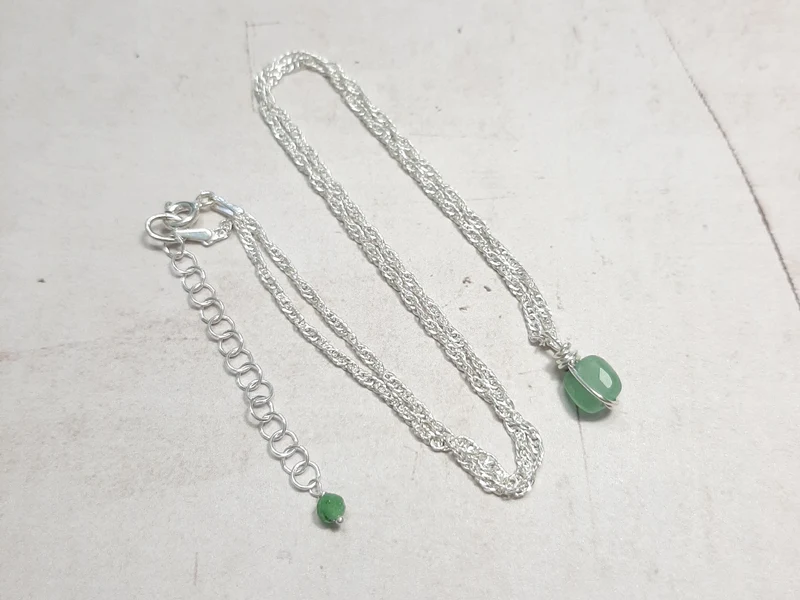 Collier Argent 925 et Pierres Naturelles Essentiel