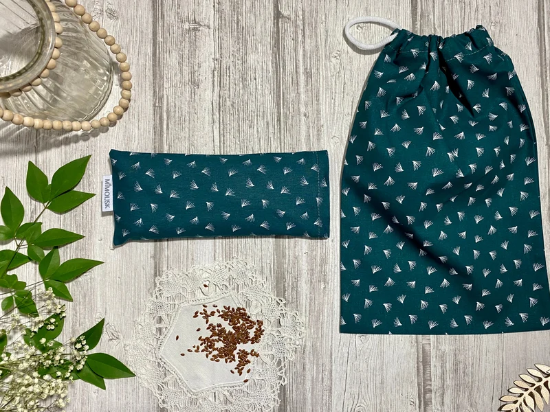 Eye-pillow en graines de lin bio