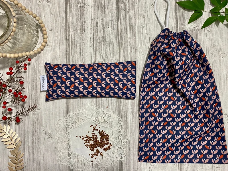 Eye-pillow en graines de lin bio
