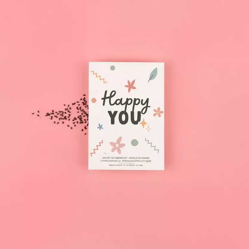 Happy You - Sachet de graines à planter