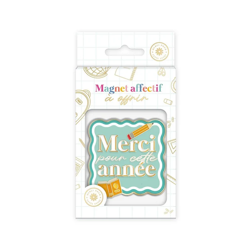 Magnet "Merci pour cette année"