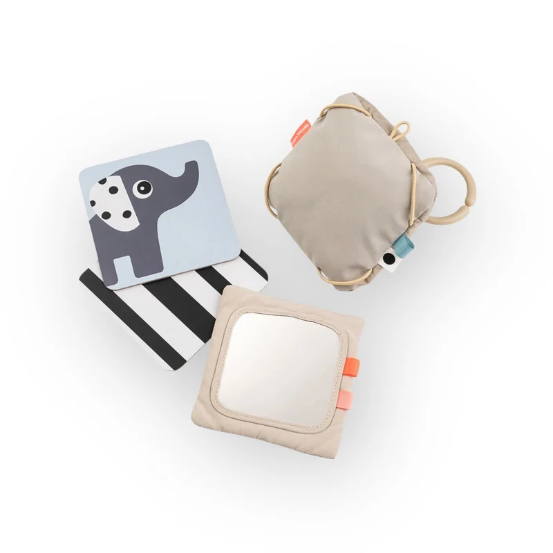 Support de cartes contrastées | Beige