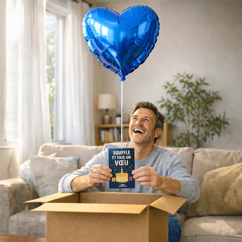 Box ballon homme à faire livrer en cadeau