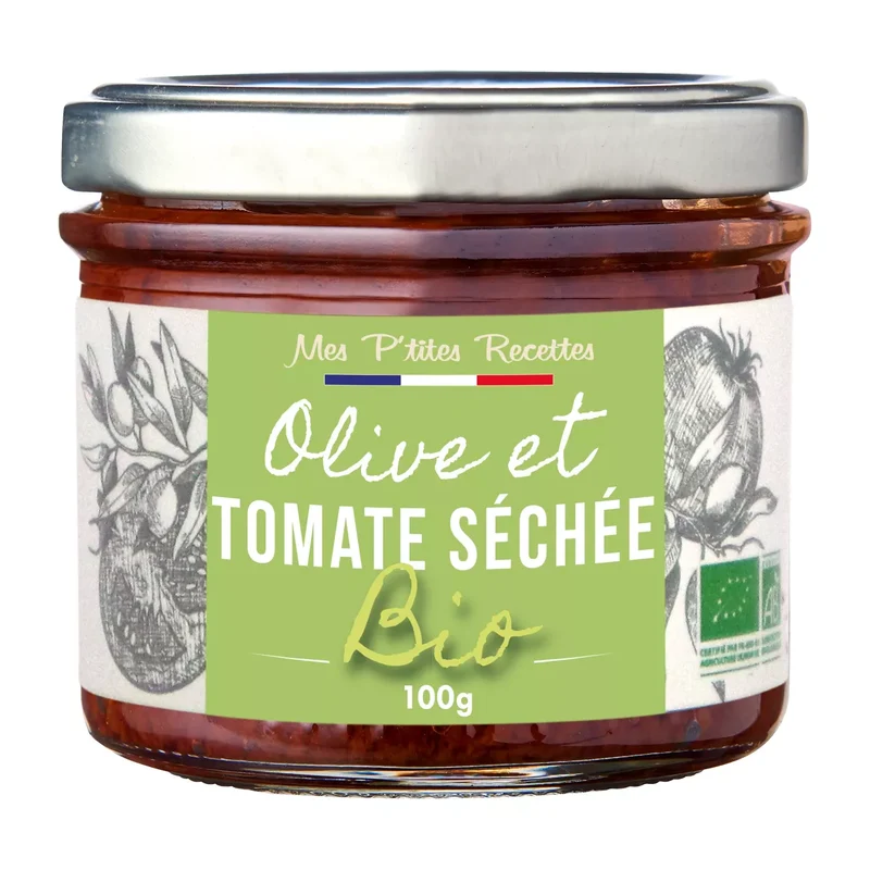 Tartinable olives et tomates séchées bio - 100g