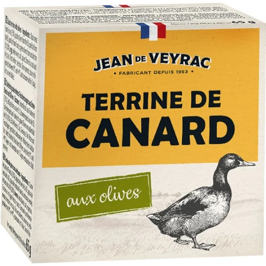 Terrine de canard aux olives