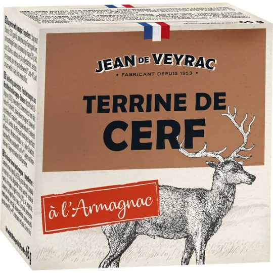 Terrine de cerf à l'armagnac