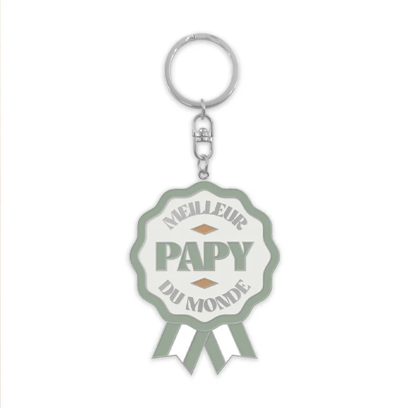 Porte-clés "Meilleur papy du monde"