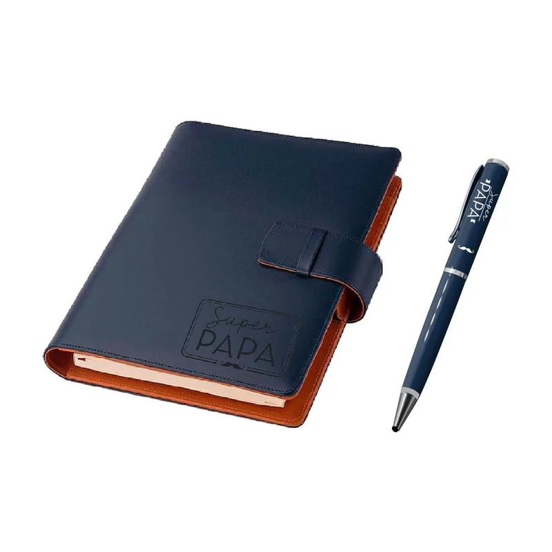 Carnet de notes avec stylo - Super Papa
