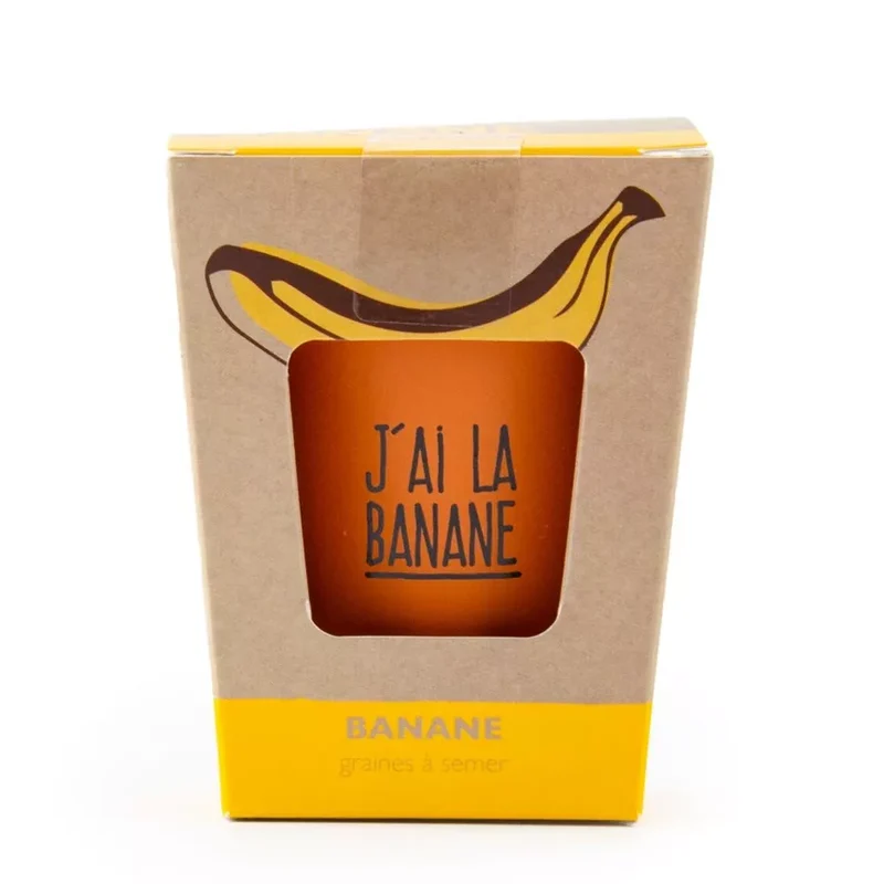 Kit de culture bananier "J'ai la banane"
