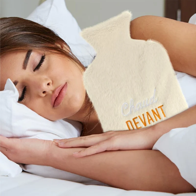Bouillotte douce "Chaud devant"