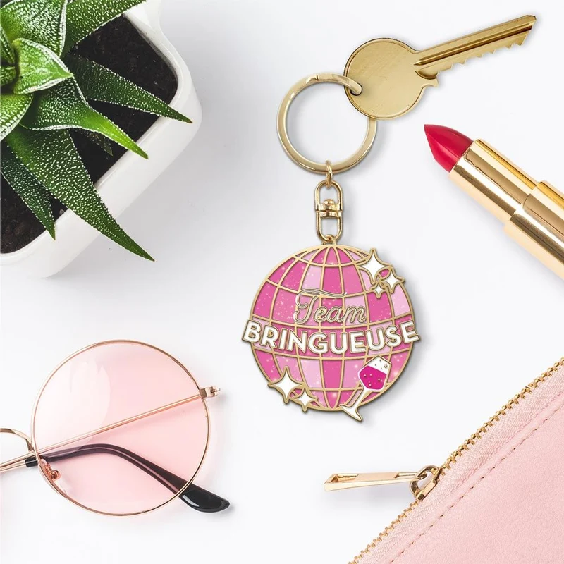 Porte-clés "Team Bringueuse"