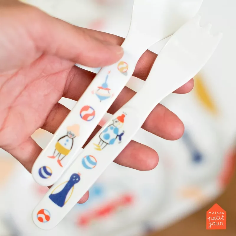 Set de deux couverts enfant